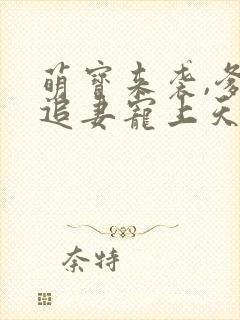 萌宝来袭,爹地追妻宠上天