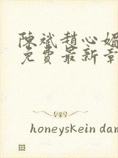 陈斌赵心媚小说免费最新章节更新时间封面