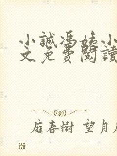 小诚冯姨小说全文免费阅读最新章节