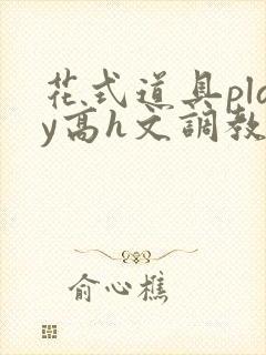 花式道具play高h文调教封面