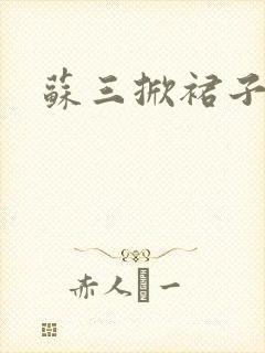 苏三掀裙子