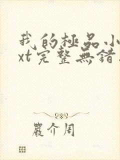 我的极品小姨txt完整无错版