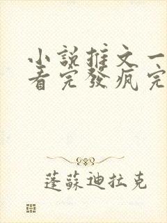 小说推文一口气看完发疯完结爽文