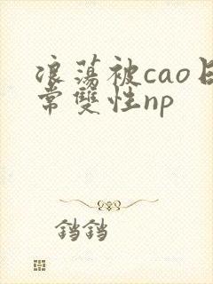 浪荡被cao日常双性np