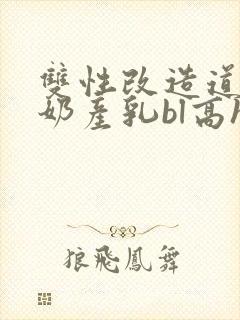 双性改造道具大奶产乳bl高h小说封面