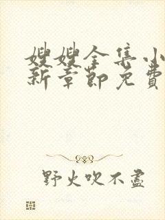 嫂嫂全集小说最新章节免费阅读封面