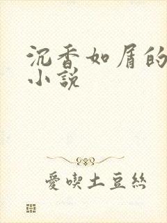 沉香如屑的原著小说