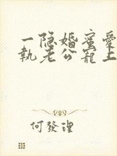 一隐婚蜜爱:偏执老公宠上瘾