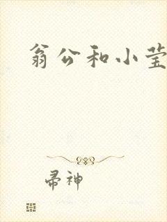 翁公和小莹