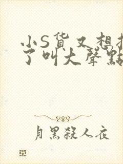 小S货又想挨C了叫大声点小