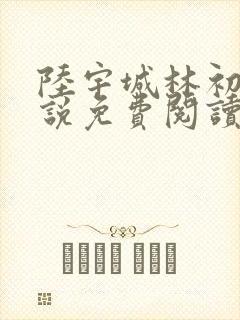 陆宇城林初韵小说免费阅读最新章节