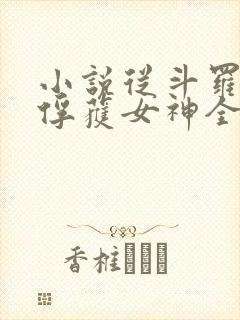 小说从斗罗开始俘获女神全文阅读