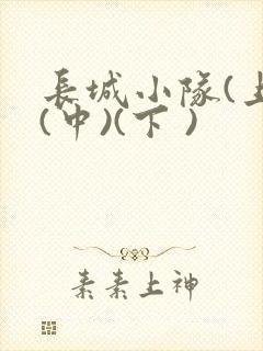 长城小队(上)(中)(下 )