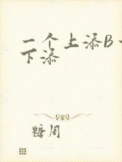 一个上添B一个下添