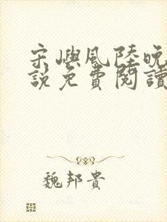 宋屿风陆晚吟小说免费阅读最新章节封面