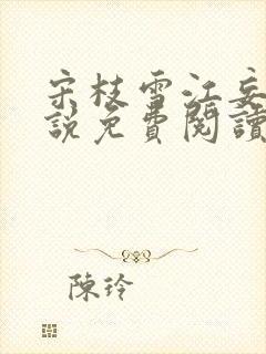 宋枝雪江妄舟小说免费阅读全文封面