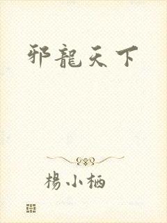 邪龙天下封面