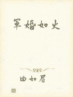 军婚如火封面