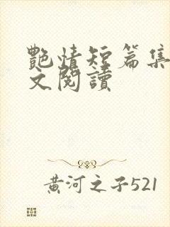 艳情短篇集锦全文阅读