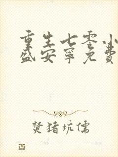 重生七零小辣媳盛安宁免费阅读封面