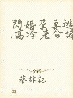 闪婚孕妻逃不掉,高冷老公偏要宠短剧