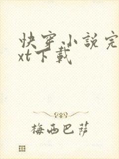 快穿小说完结txt下载
