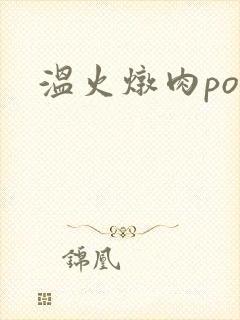 温火炖肉pop封面