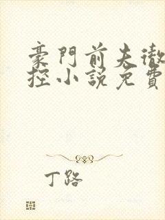豪门前夫彻底失控小说免费阅读全文