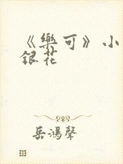 《乐可》小说金银花封面