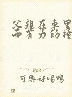 父亲在车里缓慢而有力的撞着