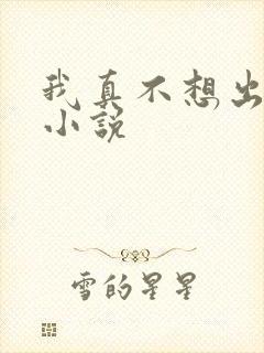 我真不想出名 小说