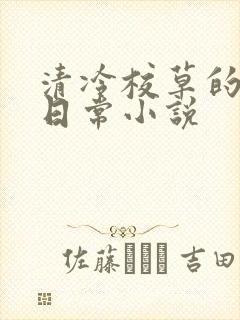 清冷校草的堕落日常小说封面