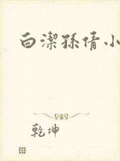 白洁孙倩小说