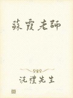 苏霞老师