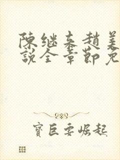 陈继来赵美媛小说全章节免费阅读