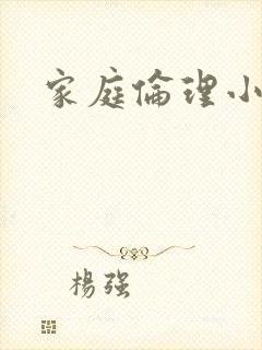 家庭伦理小说封面