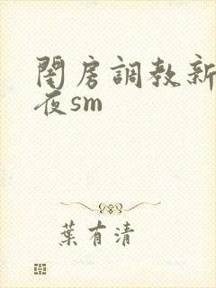 闺房调教新婚之夜sm