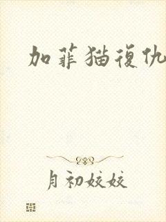 加菲猫复仇记封面