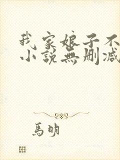 我家娘子不对劲小说无删减版