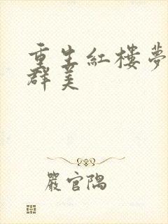 重生红楼梦之御群美