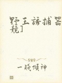 野王诱捕器[电竞]封面