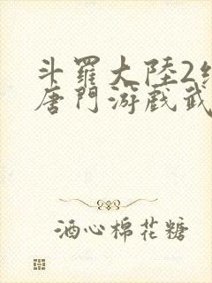 斗罗大陆2绝世唐门游戏武魂