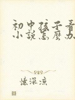 初中孩子看言情小说怎么办