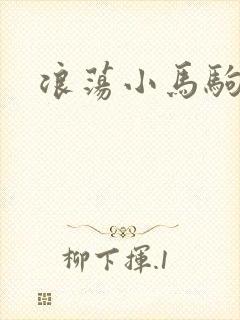 浪荡小马驹