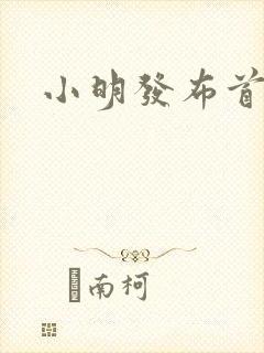 小明发布首页