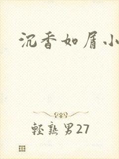 沉香如屑小说