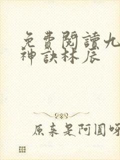 免费阅读九天斩神诀林辰封面