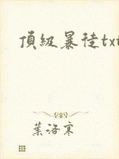 顶级暴徒txt