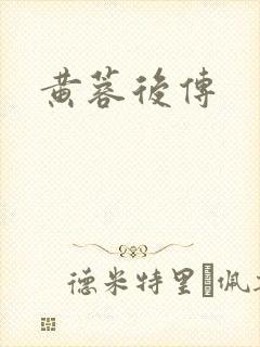 黄蓉后传封面