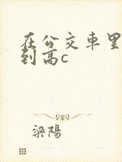 在公交车里c弄到高c